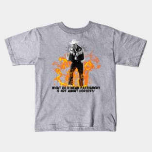 Ken surprised about true patriarchy Kids T-Shirt